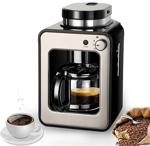Macchina Per Caffè Completamente Automatica, Macinacaffè E Macchina Per Caffè Combinati, Macchina Per Caffè Espresso Compatta Per Caffè In Grani Interi E Caffè Macinato, Macchina Per Caffè Portatile