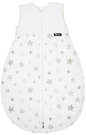 Alvi Schlafsack Mäxchen Thermo Exklusiv | Baby-Schlafsack ohne Ärmel | Winterschlafsack Außensack wattiert