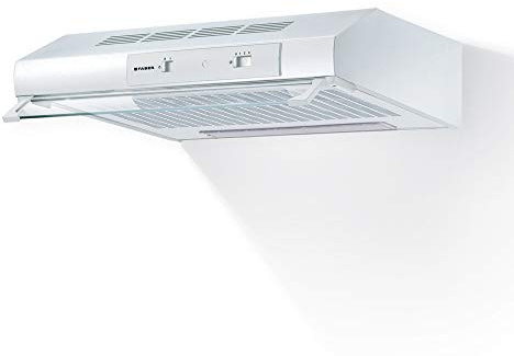 FABER TCH04 WH16A 741 - Cappa Aspirante 60 cm Sottopensile da Cucina ad Incasso, Aspirante Esterna o in Ricircolo con Filtro Cappe Faber a Carboni Attivi