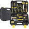 DOWELL 128-teiliges Werkzeug-Set Auto-Reparatur-Werkzeug-Set Haushalts-Werkzeug-Set Steckschlüssel-Schraubendreher-Bits-Set mit Kunststoff-Werkzeugkasten Aufbewahrungskoffer HYT128