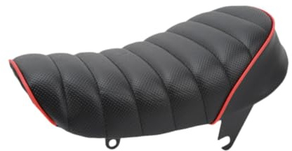 CYDZSRA Cuscino per sella da moto a righe Mini accessori Morbido e confortevole Il cuscino per sella da moto è compatto ma abbastanza spazioso offrire comfort durante i viaggi Facile installazione