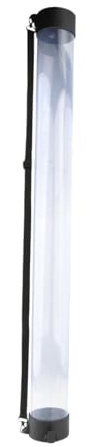 BEALIFE Användarvänlig bollsamlare Tennisgripare Designad bågformad botten för enkel kompressionsladdning under spel Pickleball Retriever för, Vit, 7.4x95 cm