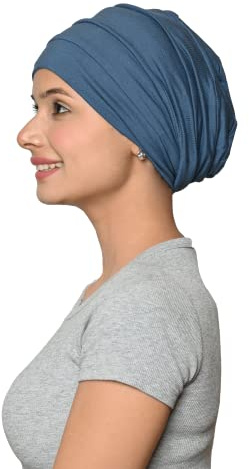 SAKUCHI Chemo silkeslen mjuk slouchy snood bambu keps mössa för kvinnor cancer håravfall turban hatt kemo huvudbonader kvinnor