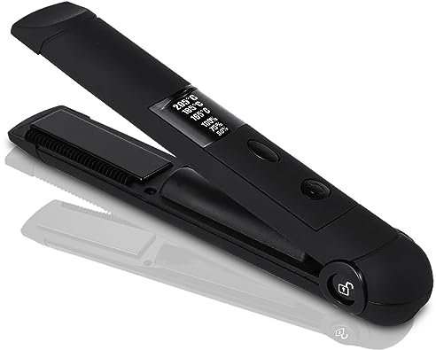 Glätteisen und Lockenstab 2 in 1 Mini Klein Kabelloser Akku Tragbares Reise Locken und Glätten, 3 Ainstellbaren Temperaturen, Schnelle Erwärmung Haarglätter und Lockenwickler für Lange kurze Haare