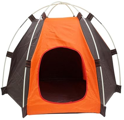 Kisangel Foldable Waterproof Pet Tent Portable Indoor Outdoor Dog House Kennel for Small Dogs Puppies Cats and Kittens