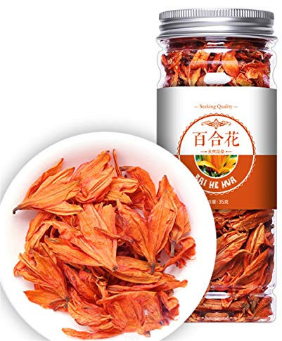 Chinois Herbal Tea Fruit Fruit Tea Rose Tea En Conserve Soie Dorée Chrysanthème Embouteillé Nouveau Thé Parfumé Soins De La Santé Fleurs Thé Thé Vert Alimentaire Vert (35g Lily)