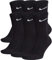 Nike Herren Everyday Cush Crw Socken, Black/White, XL EU