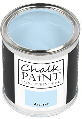 Chalk Paint Everything® Azzurro (Sky Blue) – 750 ml Water-Based Chalk Paint for Shabby Chic Furniture, Décor, and Upcycling Projects – Non-Toxic, Easy to Apply