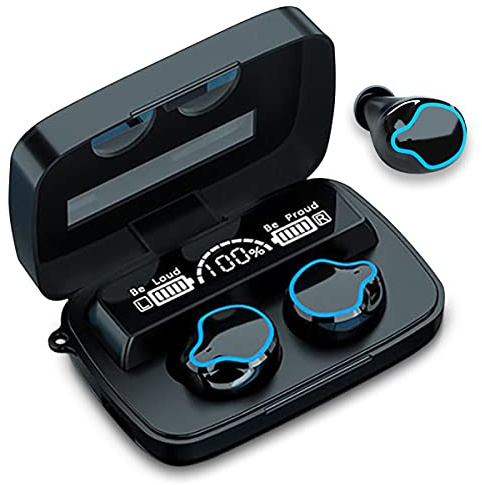 Bluetooth Kopfhörer Earbuds In-Ear kompatibel mit Samsung Galaxy S25 S24 S23 S22 S21 S20 Plus Ultra FE Stereo LED Anzeige Wireless Headset Ladebox