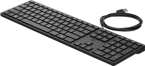 HP Wired Desktop 320K Keyboard - Swiss, 825000 (Swiss)
