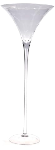 INNA-Glas XXL-glas SACHA AIR på fot, klart, 90 cm, Ø35 cm