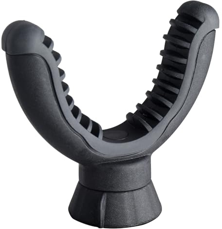 Rollei U-1 U-Yoke - Cuscino per fucile girevole a 360°, antiscivolo, per bastone da tiro, caccia, 84 g, portata 7 kg