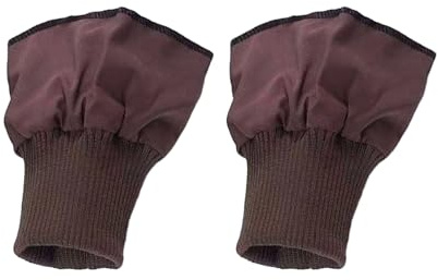 Puños de manga acanalados, 1 par de extensores de puños de punto, accesorios de punto acanalado, chaqueta suéter camisa cortavientos extensión, abrigo uniforme ropa de trabajo complemento, ajustador d