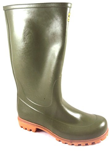 Trento Stivali Gomma Verdi Alti Ginocchio