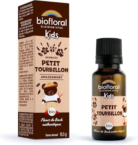 BIOFLORAL KIDS - Petit Tourbillon - BIO - 470 Granules - Apaisement - Fleurs de Bach Authentiques - Sans Alcool