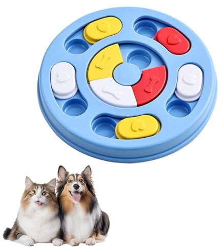 Elezenioc Jouet Intelligent pour Chien - Jouet Intelligent pour Chiens de Petite, Moyenne et Grande Taille - Chiots et Chats