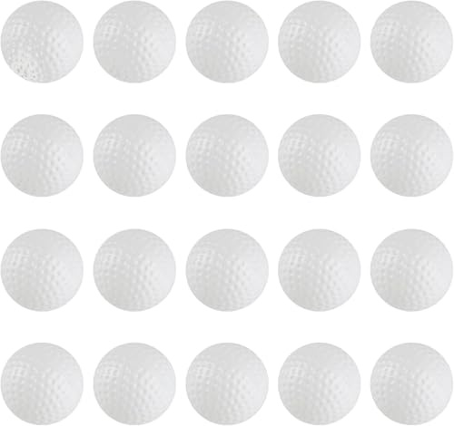 WangChaoJiu 26 st golfbollar vit, 41 mm ihålig plast golfboll presenter för män kvinnor golfare tillbehör hem utomhus