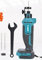 Akku Rotationsschneider für Makita 18V-Akku, 32000 RPM Bürstenlose Trennsäge mit LED-Licht, Tief Einstellbar, Trockenbau-Rotations-Säge zum Schneiden von Holz Trockenbau, Rigips, Holz (ohne Akku)