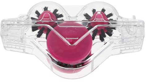 FOMIYES Bicycle Chain Cleaner Set with Pink Scrubber No-hand Bike Chain Cleaning Brush for Home and Workshop Maintenance Bike Cassette