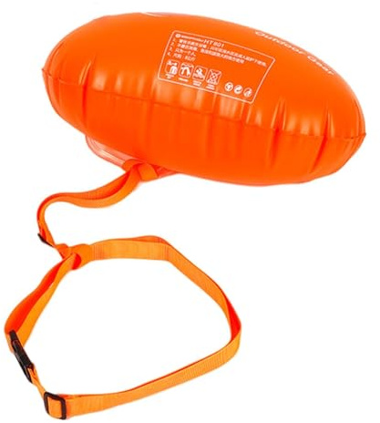 Triathloon - Boa di salvataggio per allenamento tecnico, galleggiante di sicurezza per adulti, galleggiante di sicurezza trainabile, dispositivo di sicurezza per il nuoto e borsa secco, galleggiante