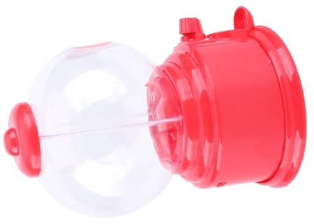 Macchina GUMBALL per Bambini, Distributore di Distributori Automatici con Dolci Dolci Graziosi Caramelle Caramella a Macchina per Bambini per Bambini (rosso)