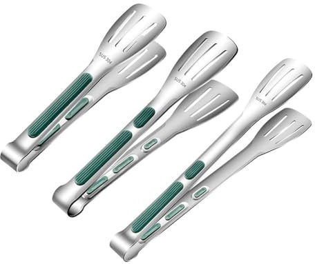 FYOBOT Clip In Acciaio Inossidabile 304 Clip per Alimenti Clip Speciali per Pancake per Bistecca Clip per Barbecue All'Aperto Clip per Barbecue