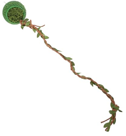 BESTOMZ Refugio Magnético para Reptiles Pequeños, Escondite Cuerda para Arañas Saltarinas y Geckos, Decoración Natural para Terrarios y Vivarios, Accesorio para Hábitats de Anfibios