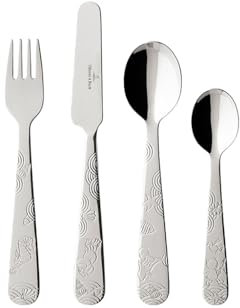 Villeroy & Boch Kinderbesteck, Happy As A Bear, Besteck-Set - 4-tlg