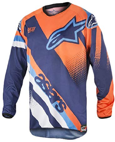 YSYFZ Maillot VTT Cyclisme en Plein air Sport vélo Costume Costume Chemise à Manches Longues Service Moto Hors Route T-Shirt à Manches Longues Costume de Descente vêtements de Sport Tout Terrain
