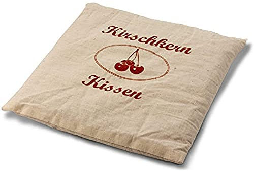 Römer Wellness Kirschkernkissen, wohltuende Wärme, Bezug abnehmbar und waschbar, Maße circa 21 x 21 x 2,5 cm