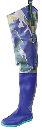 MagiDeal Cuissardes de pêche, Bottes de Hanche imperméables antidérapantes pour Hommes et Femmes Waders de pêche en Nylon pour l'agriculture de pêche à la, 45