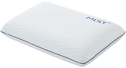 MLILY Kopfkissen 40x60 cm NOTO – Memory Foam Schlafkissen – Entspannt Nacken- und Schultermuskulatur – Bezug mit Avocado-Öl angereichert