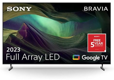 Sony BRAVIA, KD-55X85L, 55 Inch, Full Array LED, Smart TV, 4K HDR, Google TV, ECO PACK, BRAVIA CORE, Seamless Edge Design