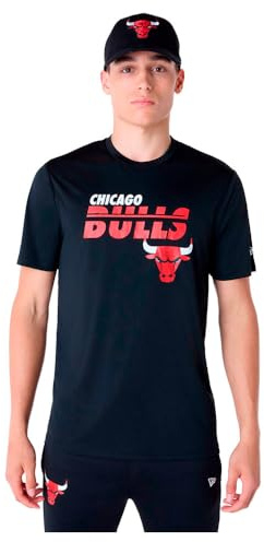 New Era NBA Essentials T-Shirt Chicago Bulls Black