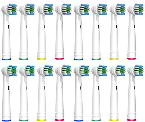 Softmate Aufsteckbürsten kompatibel mit Oral B Zahnbürsten, Zahnbürstenaufsätze 16 Stück