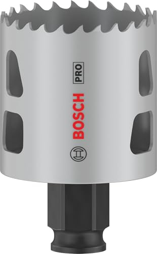 Bosch 1x PRO Multi Material Power Change Plus Hole Saw (for Softwood, Drywall, Ø 48 mm, Professional Accessory Rotary Drill/Drivers)