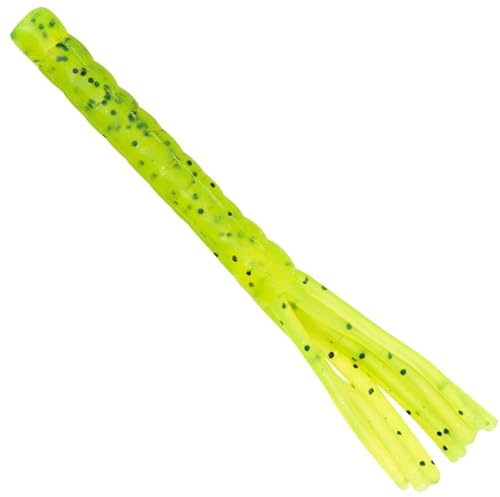 Fox Rage Creature Funky Worm - Gummiköder, Farbe:Chartreuse UV, Länge/Packungsinhalt:7cm / 8 Stück