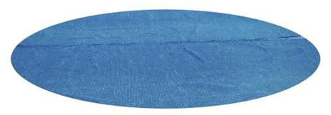Bestway Flowclear 14 Feet Round Above Ground Solar Pool Cover Only for Pool Water Maintenance of Swimming Pools 15 Feet in Diameter, Blue