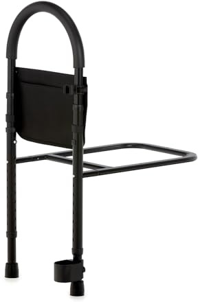 Geriafy - Barrières de lit pour Personnes âgées | Hauteur réglable | Poignée de lit | Barrière de lit pour Adulte avec Support pour Canne
