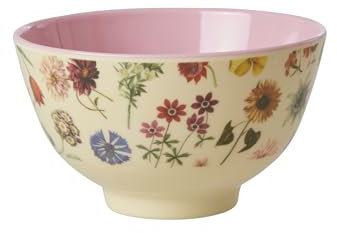 Rice Melamin Schüssel klein - crème - Floras Dream Print