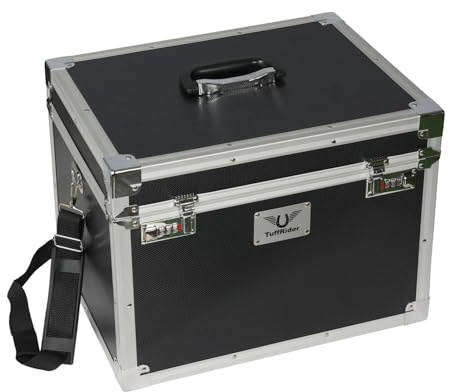 TuffRider Aluminium Grooming Box-Black