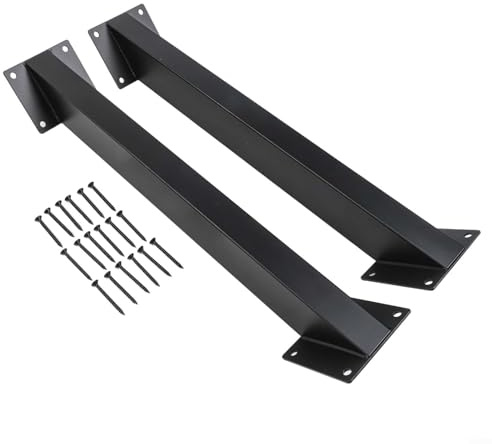 2-pack lusthusfästen med snedställd stödstång, diagonalt stolpset för träpaviljong utomhus strukturstabilitet, trädgårdstillbehör 42,8 x 33,2 cm