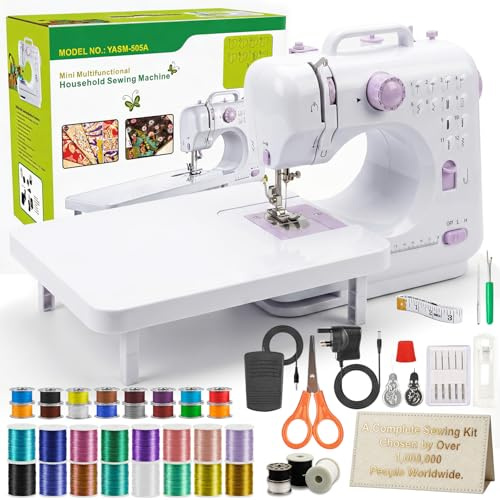 BRICH Sewing Machine with Extension Table, 12 Stitches Kit