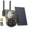 iZEEKER 4G LTE Solar Wildkamera, 2K-PTZ Wildtierkamera mit SD& SIM-Karte, 360°-Vollansicht, Live-Streaming, Remote-Telefonzugriff, No-Glow-IR, Kein WLAN, Nachtsicht, Motion Aktiviert, IP65 Wasserdicht