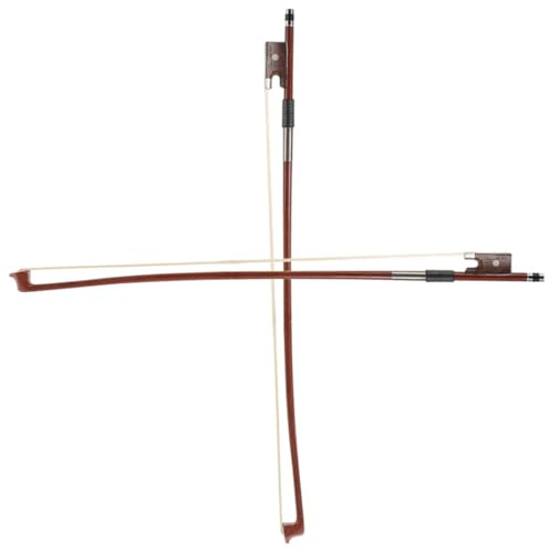 Ipetboom 2 Piezas de Bastón de Violín 1/8 de Pelo de Caballo Buena Elasticidad y Diseño Elegante para Niños, Accesorio Profesional de Repuesto