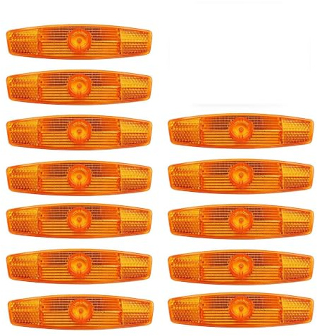 NYVOR Reflectores para radios de bicicleta, 12 unidades, ojos de gato, para bicicleta de montaña, bicicleta de carretera, bicicleta eléctrica