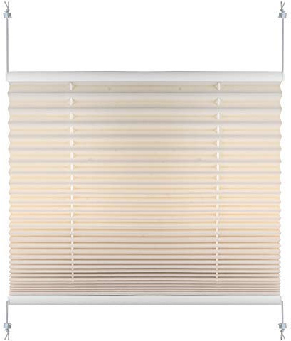 S SIENOC veckade persienner polyester massivt tyg privat veckad rollo enkel passform installera plisse utan borrning för fönster dörr badrum kök balkong
