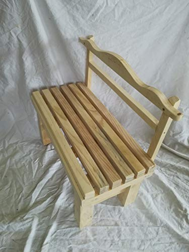 LA IBERICA Banc pour enfant. Bois massif. Longueur 70 cm.