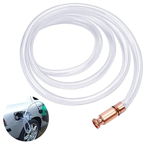 APOMOONS pompa travaso liquidi, autoadescanti Gas Pompa sifone Benzina/liquidi, Shaker sifone di Sicurezza Self Primingpipe, Tubo di aspirazione Manuale del Tubo di pompaggio Anti-statica