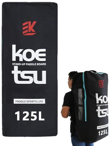 Mixnexorad Mochila para Tabla Paddle 125L, Bolsa para Tabla Surf, Hinchable Paddle Surf, Oxford Impermeable De Viaje, Cubierta Acolchada De Espuma, Saco Seco para Kayak